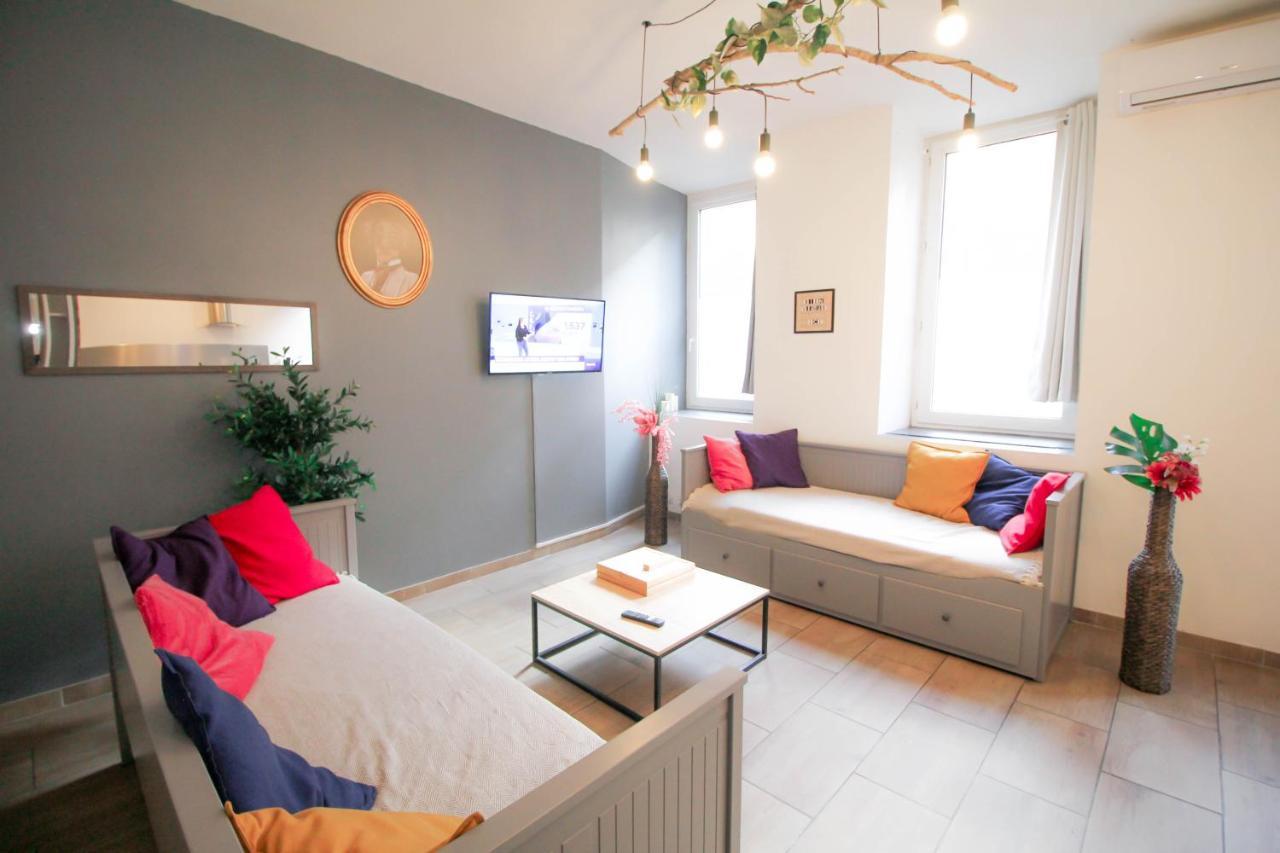 Calme En Centre Ville Appartement , Spacieux Et Renove A 50M De La Place Carnot Carcassonne Bagian luar foto